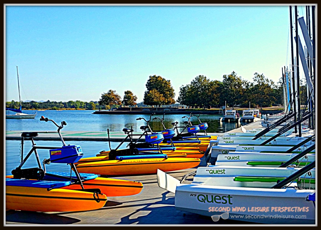 watercraft lined up for leisure