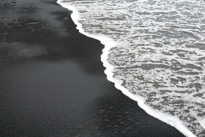 Hawaii's Black Sand Beach