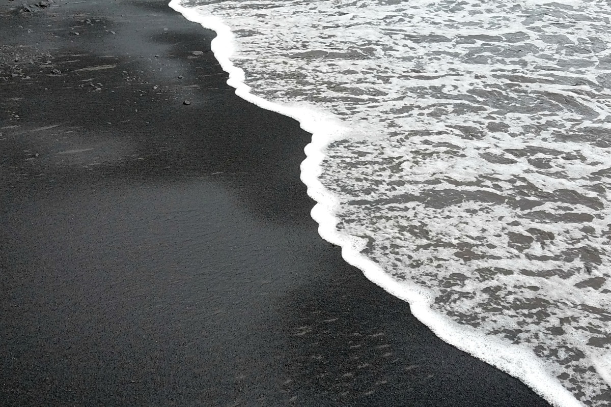 Hawaii's Black Sand Beach