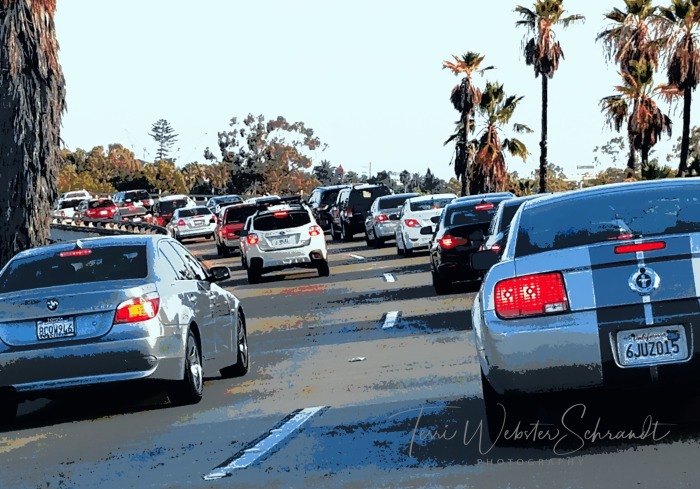San Diego Freeway traffic