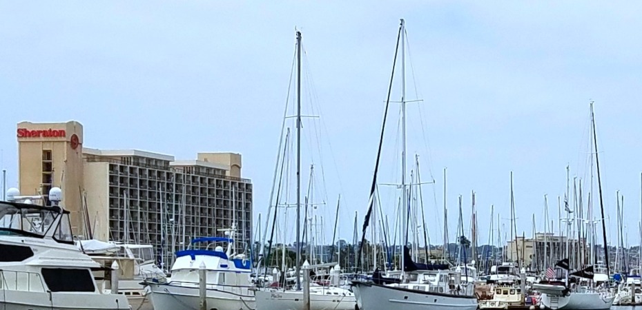 Boats in San Diego Harbor