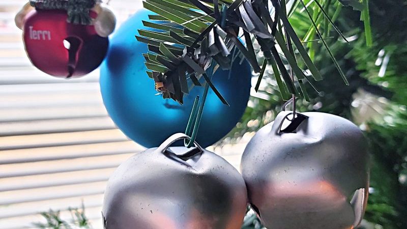 Silver Bells on the Christmas Tree